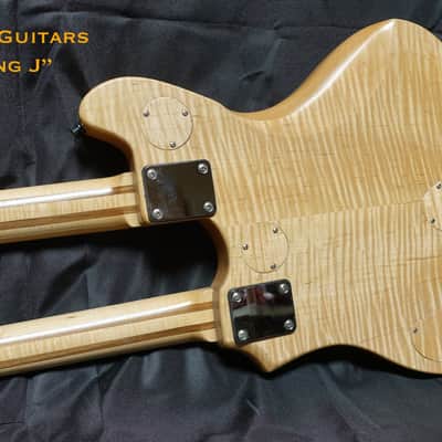 Double-Neck 6 String Guitar/4 String Bass Joe Till Guitars image 5