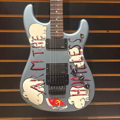 Fender Tom Morello "Arm The Homeless" Signature Stratocaster 2025 - Present - Ice Blue Metallic image 1