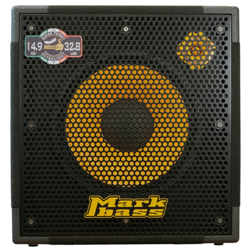 Markbass MB58R 151 Pure 400-Watt 1x15" Bass Speaker Cabinet image 1