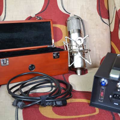 Warm Audio WA-47 Large Diaphragm Multipattern Tube Condenser Microphone 2018 - Present - Nickel image 2