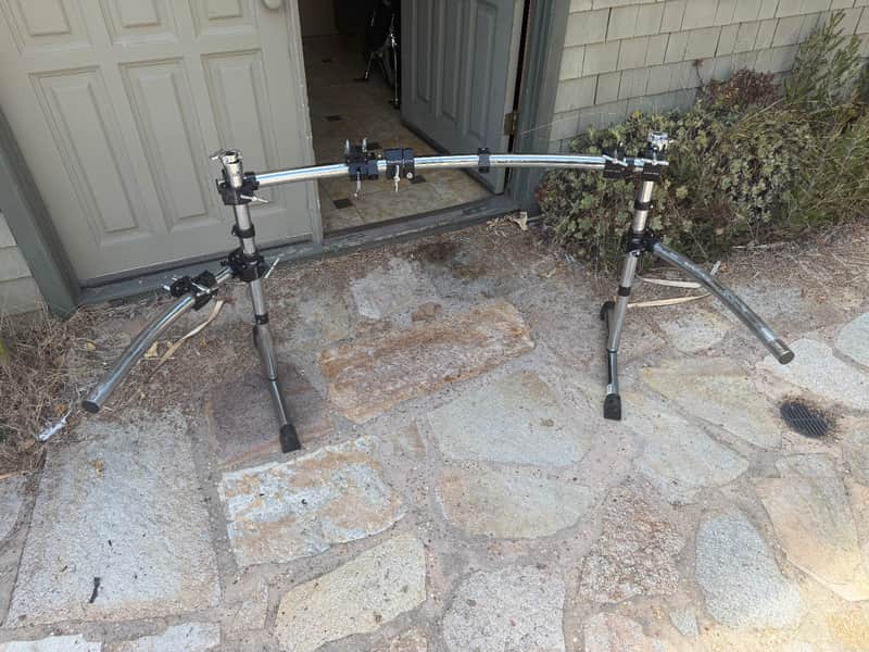 Gibraltar Curved Drum Rack w/clamps + WING ARMS image 1