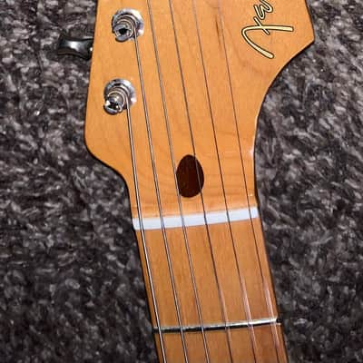 2018 Fender Classic Series '50s Stratocaster Daphne Blue electric guitar image 2