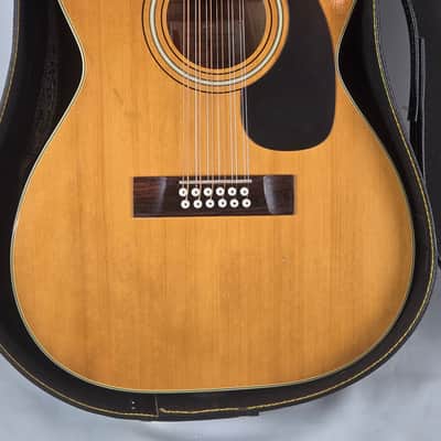 Harmony 1233 1975 12-string - X-Brace Conversion, Neck reset, Journey Piezo Pickup image 2