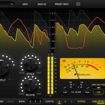WesAudio ng78 Stereo FET Compressor with Digital Recall image 9
