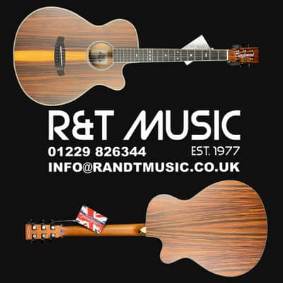 Tanglewood TRU4CEAS Reunion Pro Series Super Folk Electro Acoustic, Santos image 8