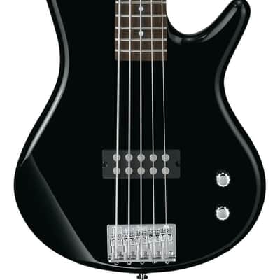 Ibanez GSR105EXBK GIO Series 5-String Electric Bass Guitar, Black image 1