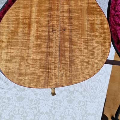 Taylor Custom Shop Grand Auditorium Presentation Series AAAAA Flame Hawaiian KOA Lefty Acoustic Guitar image 4
