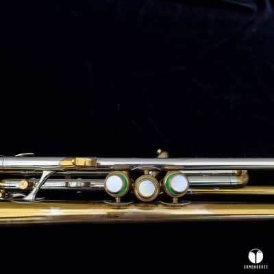 F.E. Olds & SonSuper Recording Los Angeles offset valves trumpet gamonbrass Bild 19