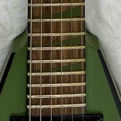 Jackson X Series Rhoads RRX24 Electric, Laurel Fretboard, Matte Army Drab Finish image 7