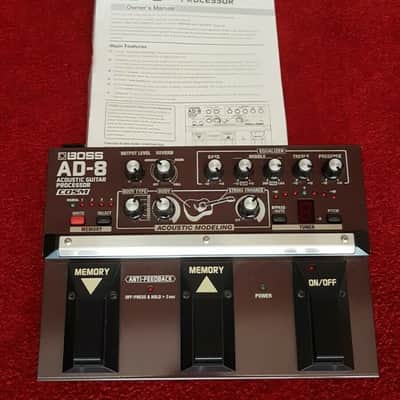 Boss AD-8 Acoustic Guitar Processor Guitar Effects Pedal image 2