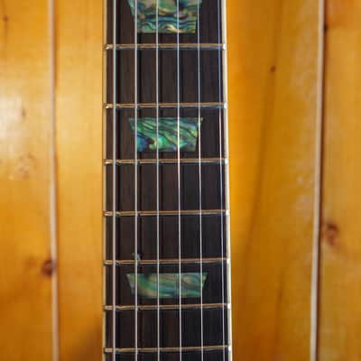 AIO Wolf WLP 750T Electric Guitar - Cherry Burst w/Gator GWE-LPS-BLK Case image 12