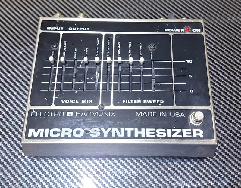 1990's Electro-Harmonix Micro Synthesizer V3 - Black image 1