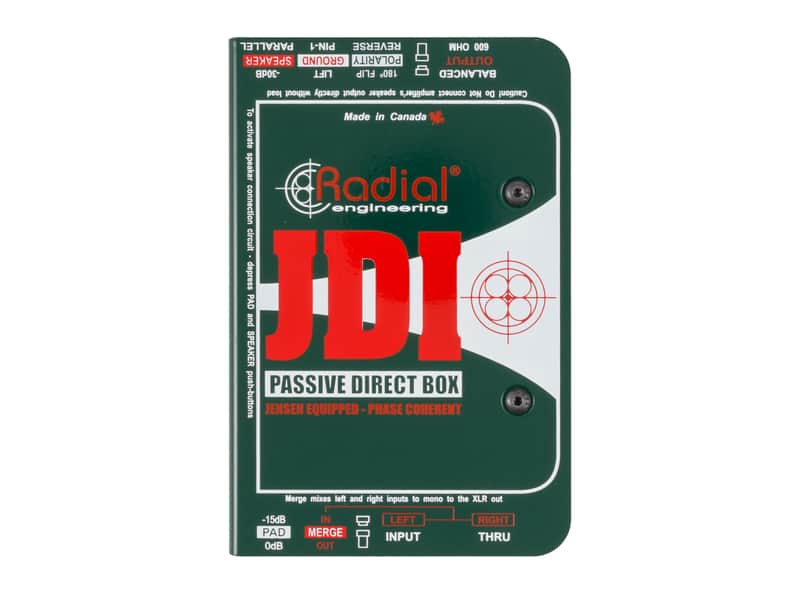 Radial Engineering JDI Passive Direct Box [USED] image 1