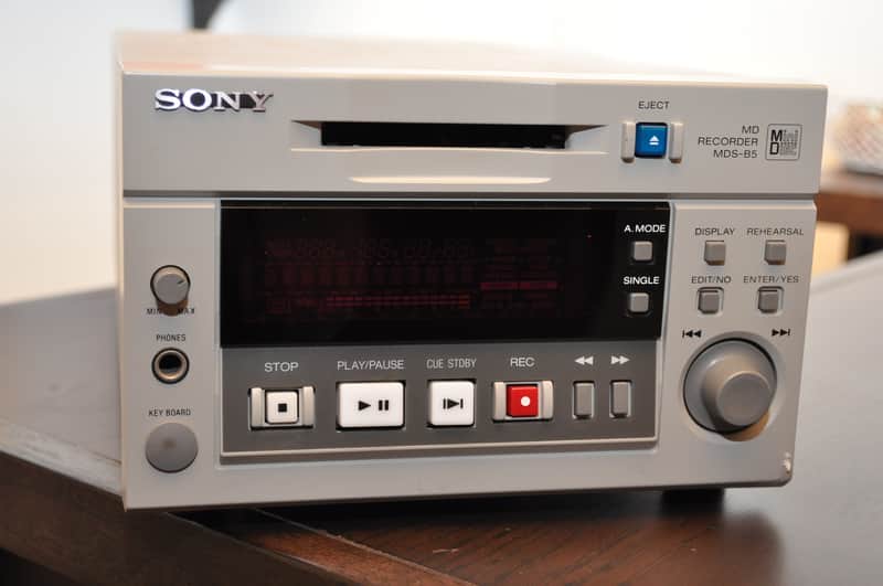 Sony MDS-B5 1990s Grey for parts image 1