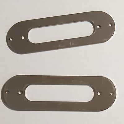 1971 1972 Gibson SG-200 ES-320 Metal Guitar Pickup Rings (2) RARE NOS image 1