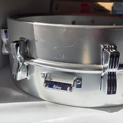 67 Ludwig  Acrolite No. 404-grey matte finish and chrome image 15