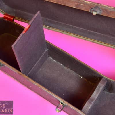 Vintage 1950's Gibson / Stone Badged / Brown Lined Hard Case 16" ES-175 J-45 J-50 175D image 12