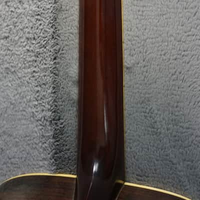Yamaki YW-40 Dreadnought Acoustic Guitar MIJ w/ Hard Case – Vintage 1970s image 15