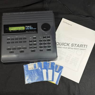 Roland MC-50 MicroComposer 1990 - 1992 - Black