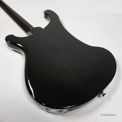 Rickenbacker 4001 JetGlo 4-String Bass 10.20lbs 1976 Hipshot #PI-6183 Pre-Owned image 14