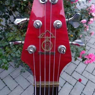 Alembic Spoiler 6-String Bass 1989 rot image 8