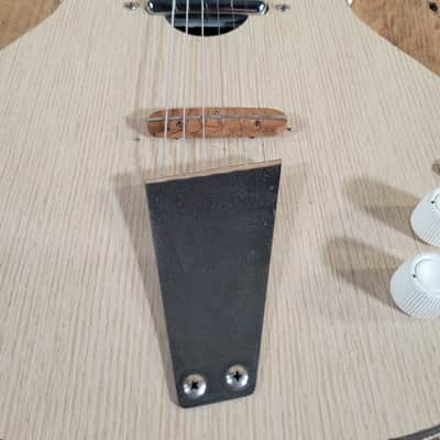 The Cleanest Danelectro Convertible 1960s W/ Modern Hard Case - Natural image 20