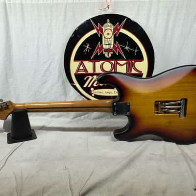 22 Black Guitars S-style Guitar - 3-Color Sunburst image 8