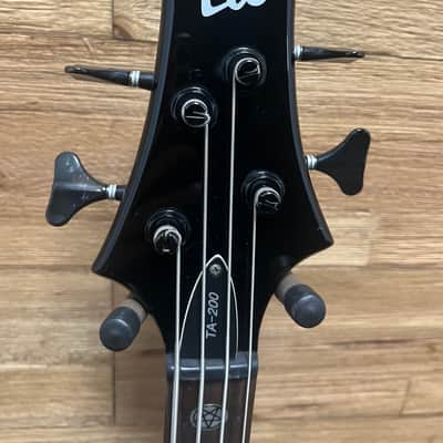 LTD by ESP TA-200 Tom Araya Signature 2007- Black Gloss 8lbs 8oz. image 6