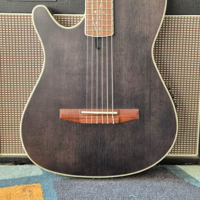 Ibanez TOD10NL-TKF Classic Guitar Left-Handed 2025 - Transparent Black Flat image 4