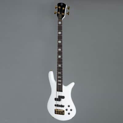 Spector Euro 4 Classic Solid White Gloss - Electric Bass image 9