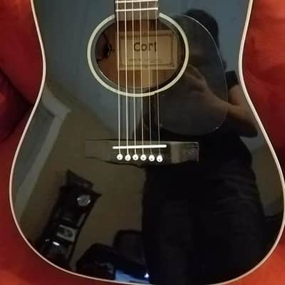 Cort MR600E Vintage Acoustic Electric Guitar With Cutaway | Reverb