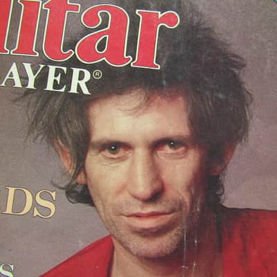 Guitar Player Magazine April 1983 Issue Keith Richards Issue Guitar Player Magazine Vintage Keef!!! image 3