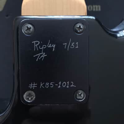 1986 Kramer-Ripley 5 string Stereo bass image 5