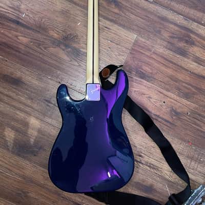 Squier Bullet (By Fender) Early 2000 Dark Blue (Discontinued Color) image 4