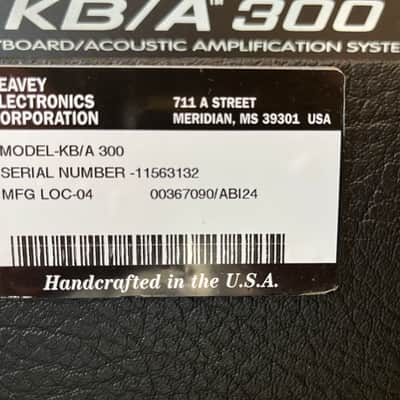 Peavey KB/A 300 Acoustic Keyboard Combo Amp image 5
