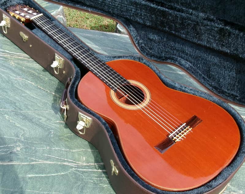 1980 Kazuo Yairi YC-50 AMAZING RAMIREZ STYLE Classical Concert Guitar+Hard Case plus more extras image 1