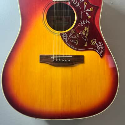 Gibson Hummingbird Custom 1974 - Cherry sunburst image 4