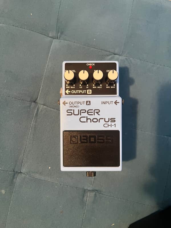 Boss CH-1 Super Chorus (Dark Gray Label) 2001 - Present - Blue image 1
