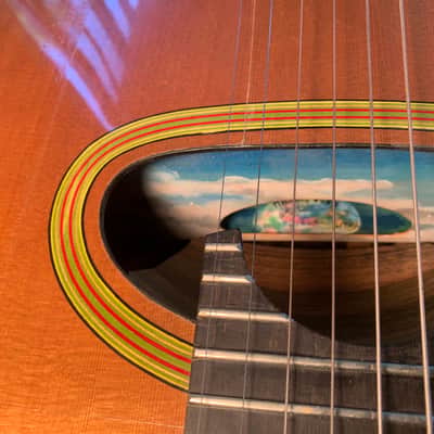 LOOK! Michael Dunn Mystery Pacific Nuages 2010  One of a kind Gypsy Jazz guitar with interior resonator- reflector    - image 18