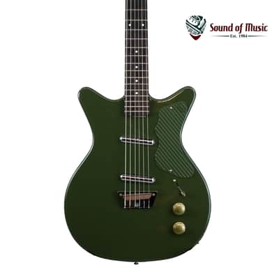 Danelectro Dan O. Cool Electric Baritone Guitar - Green image 1