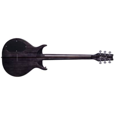 Washburn H10TB Hawk 6-String Electric Guitar Trans Black image 2