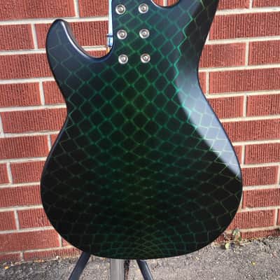 2020 G&L CUSTOM SHOP USA Matador Dragon Skin 4-String Electric Bass Guitar w/ Black Tolex Case image 10
