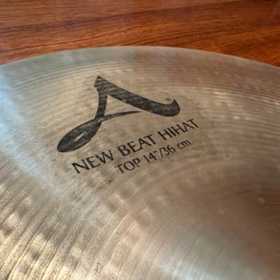 Zildjian 14" A Series New Beat Hi-Hat Cymbals (Pair) 2013 - Present - Traditional image 6