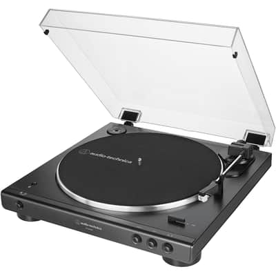Audio-Technica Fully Automatic Belt-Drive Bluetooth Stereo Turntable w/ Record Care Bundle image 3