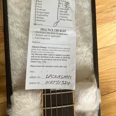Gibson 2007 Gibson Les Paul Classic Antique Zebrawood, Limited Edition Guitar of the Week 2007 - Zebrawood, Satin (Natural) image 16