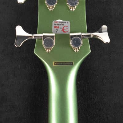 Epiphone Embassy Bass Wanderlust Green Metallic image 9