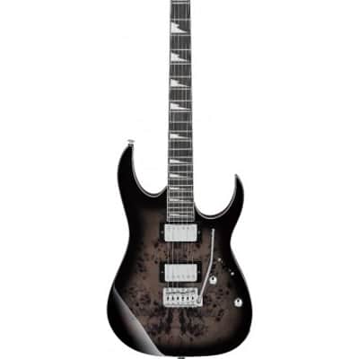 Ibanez GRG220PA1-BKB Transparent Brown Black Burst image 1