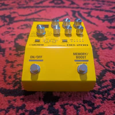 Boss OD-200 Overdrive 2019 - Present - Orange image 5