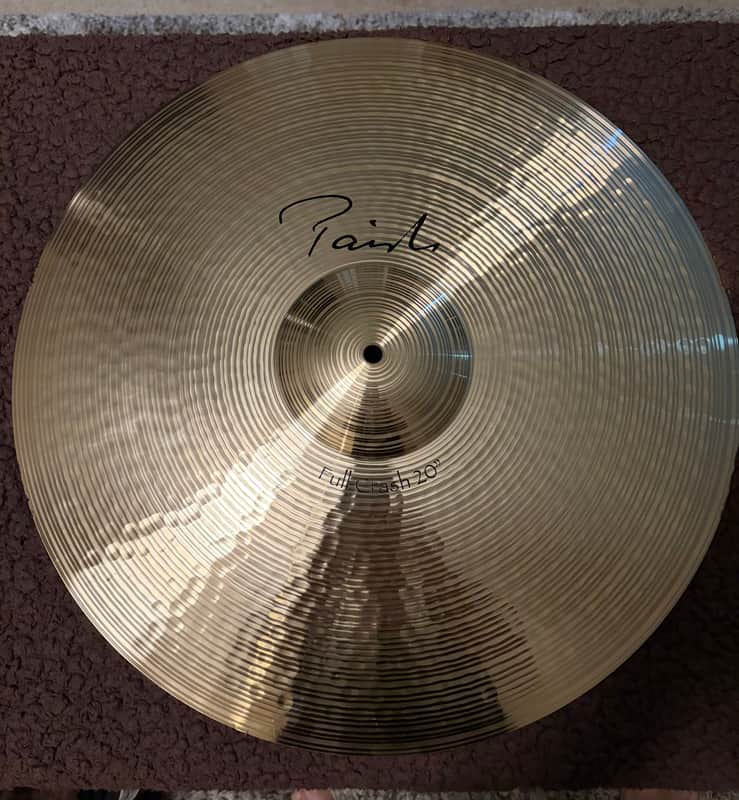Paiste 20" Signature Full Crash Cymbal 1989 - Present - Traditional image 1