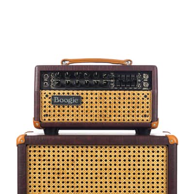 Mesa Boogie Mark Five:25 Head and 1x12 Cab - Wine Taurus Wicker Grille image 3